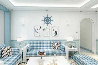 濮阳地中海风格-客厅