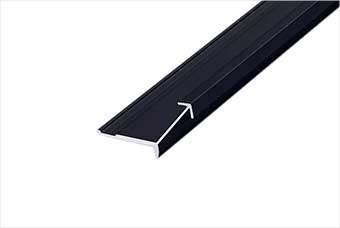 濮阳航空纤维墙咔铝合金阳角线(哑黑氧化)