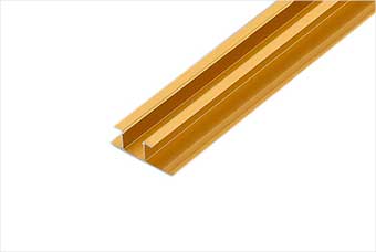 濮阳航空纤维墙咔铝合金带灯中条（钛金氧化）