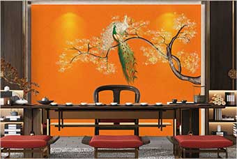 濮阳森佰汇航空纤维墙咔（春花秋月）