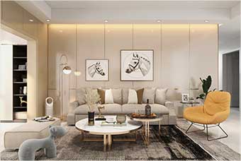 濮阳客厅空间案例