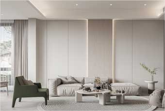 濮阳客厅空间案例