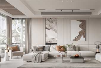 濮阳客厅空间案例