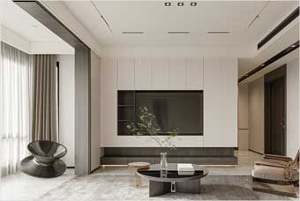 濮阳客厅空间案例